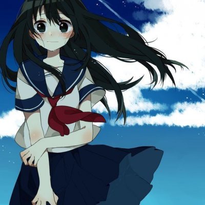 高清清新好看的校园风动漫头像图片(18张)