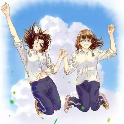 高清清新好看的校园风动漫头像图片(18张)