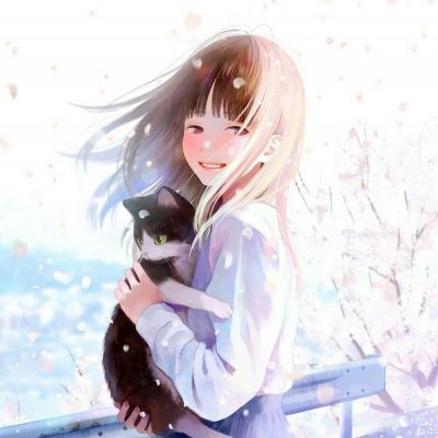 高清清新好看的校园风动漫头像图片(18张)