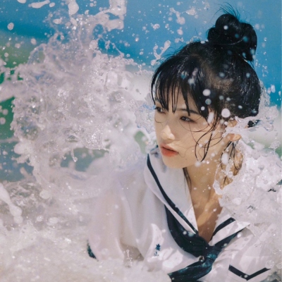 夏天清凉可爱头像女生(18张)