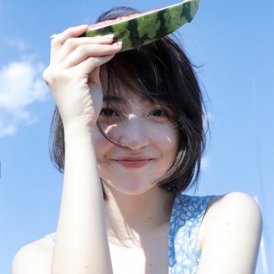 夏天清凉可爱头像女生(18张)