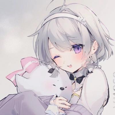 给人一种阳光的头像动漫卡通女(24张)