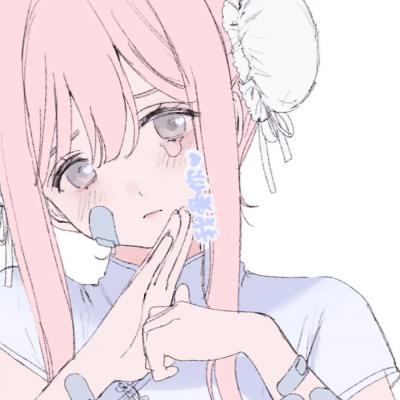 给人一种阳光的头像动漫卡通女(24张)