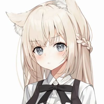 给人一种阳光的头像动漫卡通女(24张)