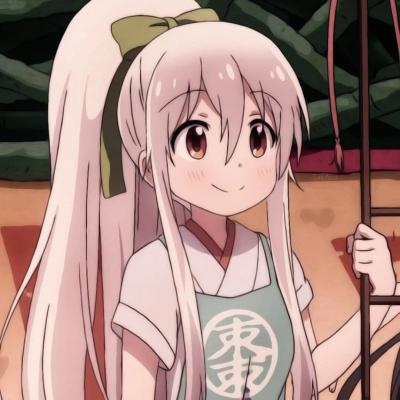 给人一种阳光的头像动漫卡通女(24张)