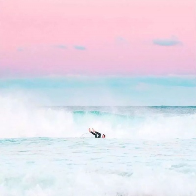 运气越来越好的微信头像大海(精选18张)