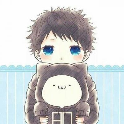 情头一男一女可爱动漫图片真人(精选36张)