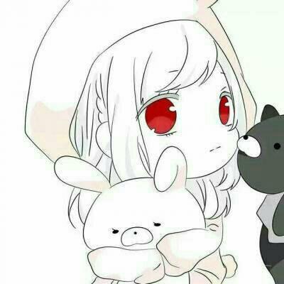 情头一男一女可爱动漫图片真人(精选36张)