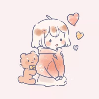 情头一男一女可爱动漫图片真人(精选36张)