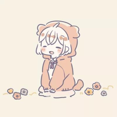 情头一男一女可爱动漫图片真人(精选36张)