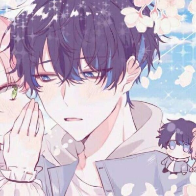 甜到爆炸的动漫情头(20张)