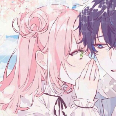 甜到爆炸的动漫情头(20张)