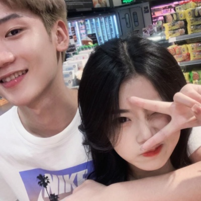 高清真人一男一女情头图片大全可爱(18张)