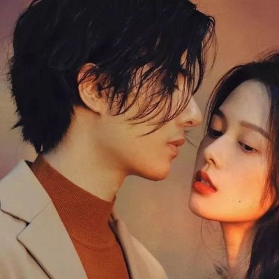 浪漫情侣头像一男一女真人(18张)