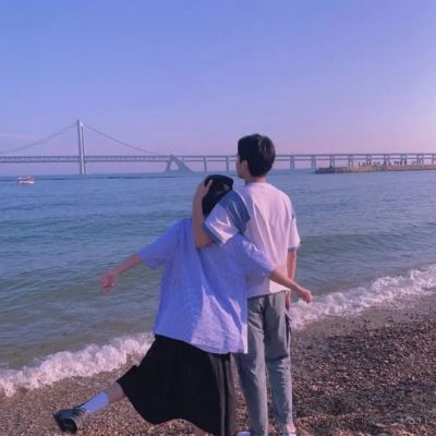 浪漫情侣头像一男一女真人(18张)