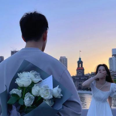 浪漫情侣头像一男一女真人(18张)