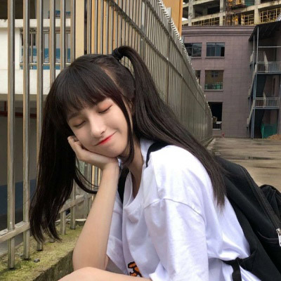 甜美可爱的女生qq头像真人(21张)