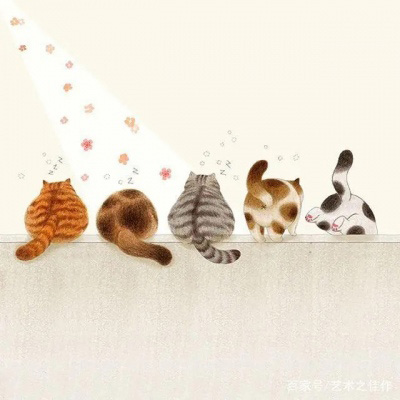 高清好看的Q版萌图猫头像(16张)