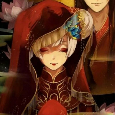 超美的古风情侣头像(精选22张)