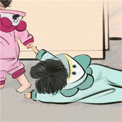 一左一右创意情侣头像(精选26张)