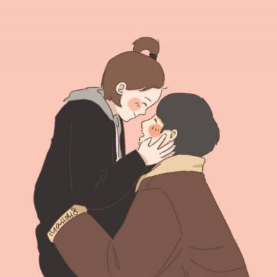 超好看的手绘情侣头像(精选20张)