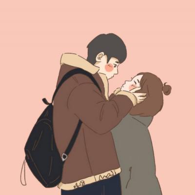 超好看的手绘情侣头像(精选20张)