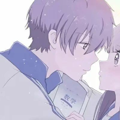 治愈系可爱动漫情侣头像(22张)