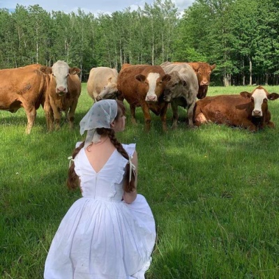 小清新森系女生头像(34张)