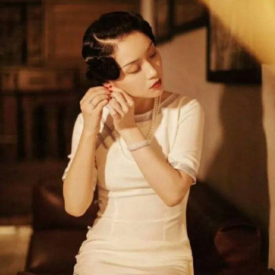 复古风旗袍头像(精选16张)