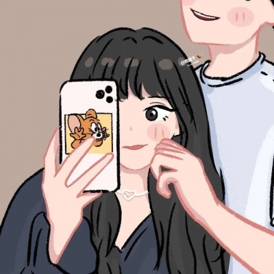 一左一右的动漫情侣头像(22张)