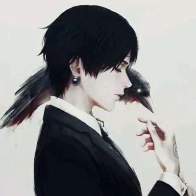 二次元高冷霸气情侣头像(24张)