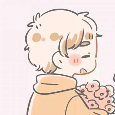 一男一女的可爱动漫头像高清卡哇伊情头(精选24张)