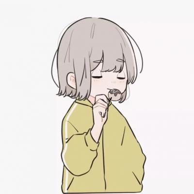 一男一女的可爱动漫头像高清卡哇伊情头(精选24张)