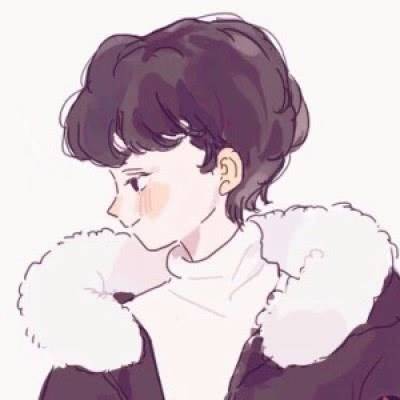 一左一右卡通情侣头像(精选22张)