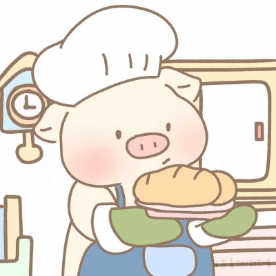 可爱猪猪简笔画头像(精选18张)