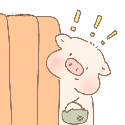 可爱猪猪简笔画头像(精选18张)