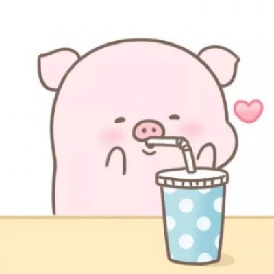 可爱猪猪简笔画头像(精选18张)