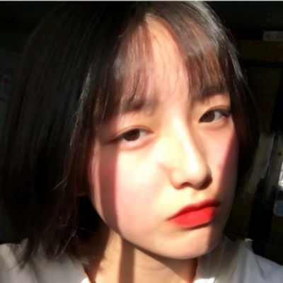 短发气质女生头像卡通头像(24张)