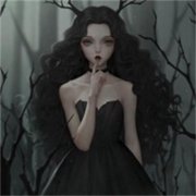 动漫图片女生黑白头像(精选22张)