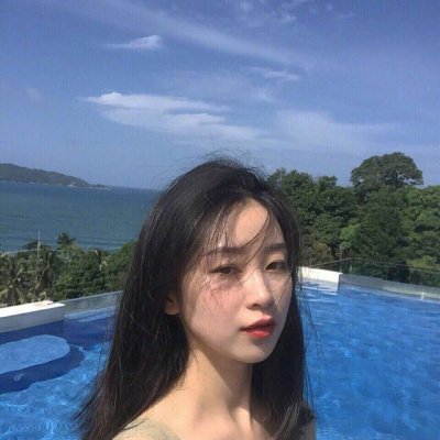 高清好看的女生头像高冷蓝色系图片(24张)