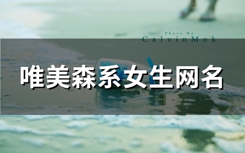 唯美森系女生网名(精选103个) 唯美森系女生网名(精选103个)