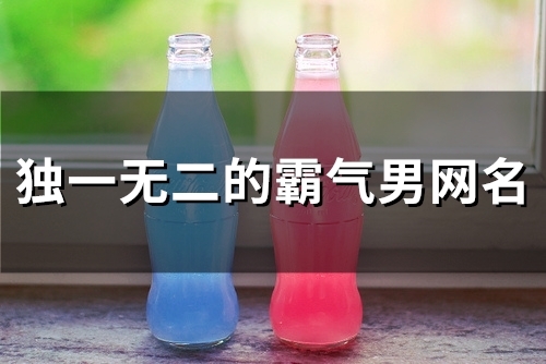 独一无二的霸气男网名(137个)