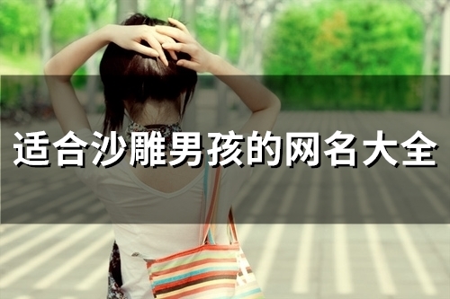 适合沙雕男孩的网名大全(139个)
