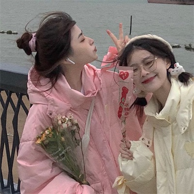 好看的头像女生闺蜜2人(24张)