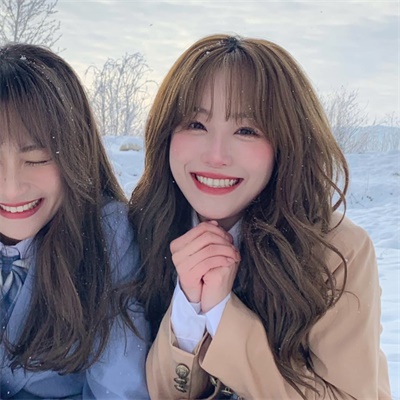 好看的头像女生闺蜜2人(24张)