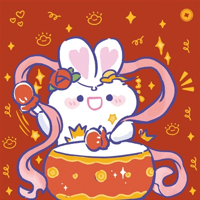 超级可爱的新年头像(34张)