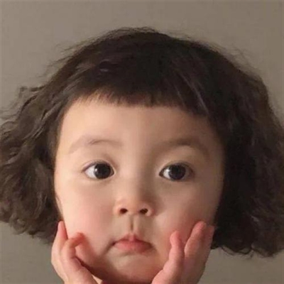 呆萌小孩情侣头像(精选22张)
