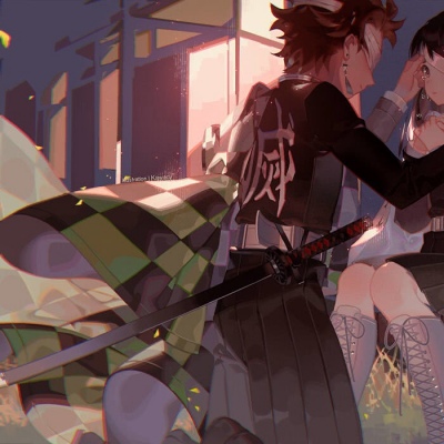 高清唯美情头小清新一对动漫图片(精选24张)