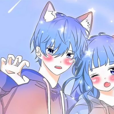 高清唯美情头小清新一对动漫图片(精选24张)