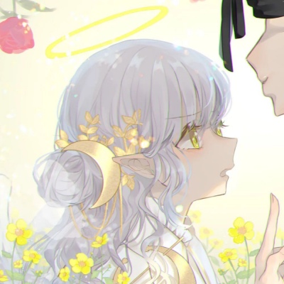 高清唯美情头小清新一对动漫图片(精选24张)